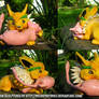 Jolteon x Mew Cuddle Sculpture