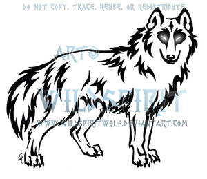 Bold-Eyed Brave Shewolf Tattoo