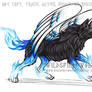 Black And Blue - Sapphire Wolf