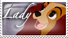 Disney Lady And The Tramp - Lady Stamp by WildSpiritWolf