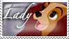 Disney Lady And The Tramp - Lady Stamp