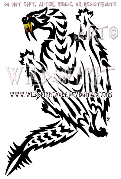 Monster Hunter Barioth Tribal Design