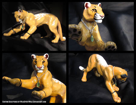 Kilae Cougar Sculpture