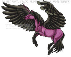 Pegacorn Copic Design Commission