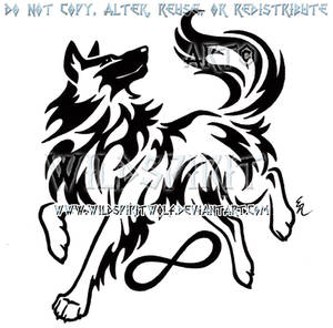 Metis Belgian Tervuren Tribal Design