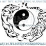 Electric Wolf And Flurry Tiger - Yin Yang Design