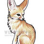 Fennec Fox Color Design Commission