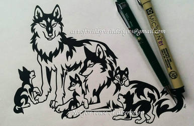 Wolf Group - Tribal Family Design