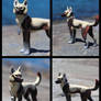 Hayate - Wild Dog Sculpture