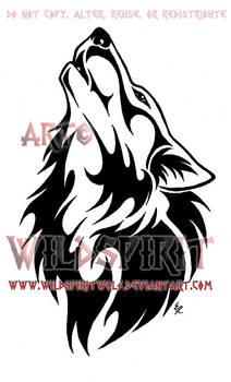 Ambereye Wolf Tribal Design Commission