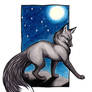 Silver Fox Night Vixen Commish