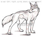 Se Lang Wolf Commission by WildSpiritWolf