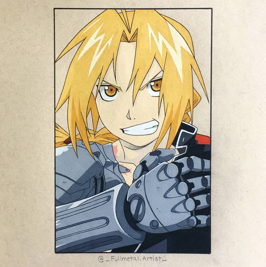 Edward Elric | Fullmetal Alchemist Drawing By Fullmetal-Ghoul On Deviantart
