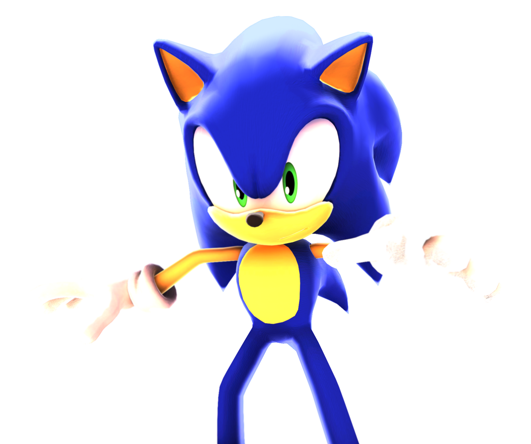 Sonic The Hedgehog 2006 Pose Render by TBSF-YT on DeviantArt