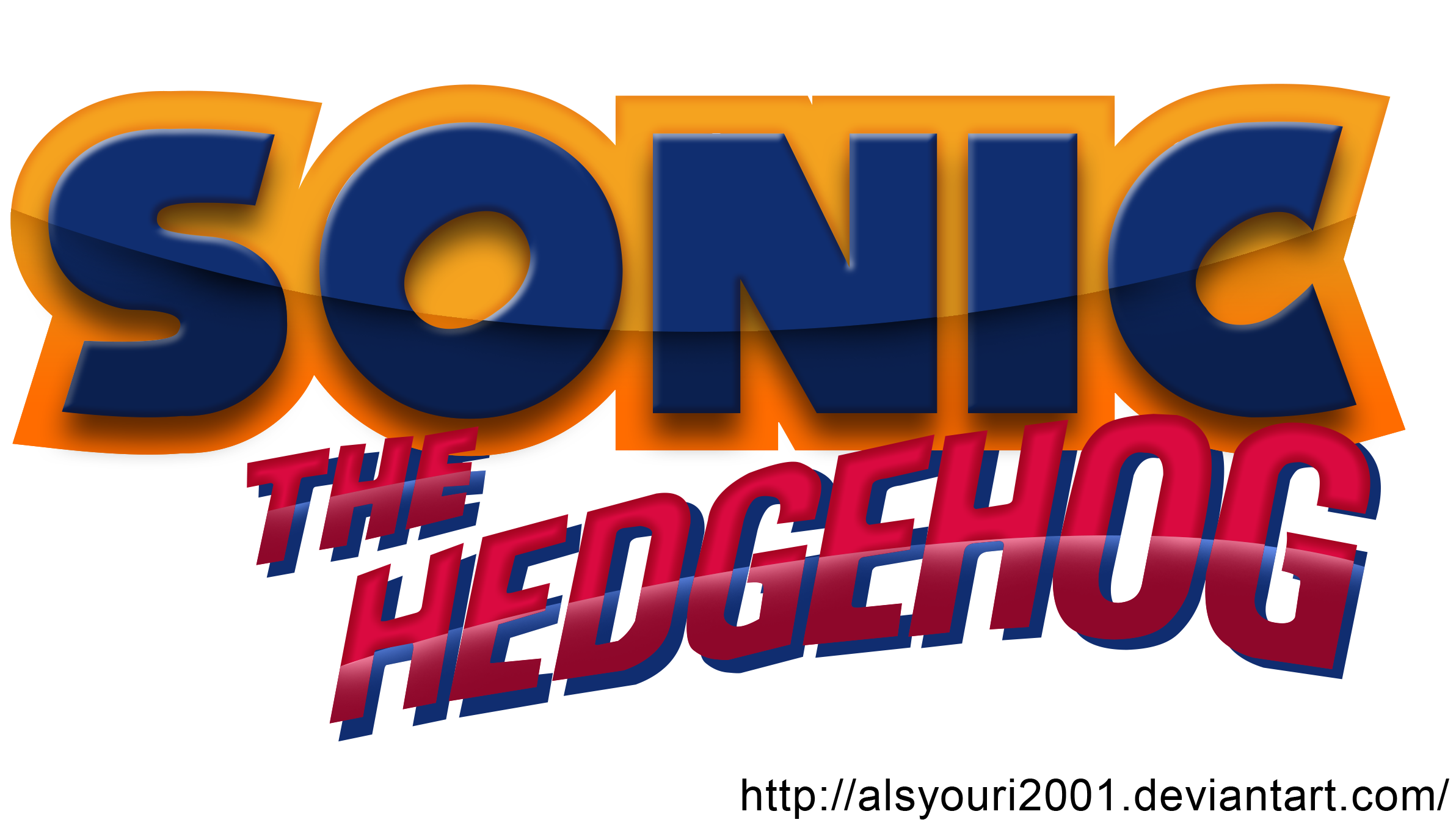 Sonic The Hedgehog 1 Logo Remade