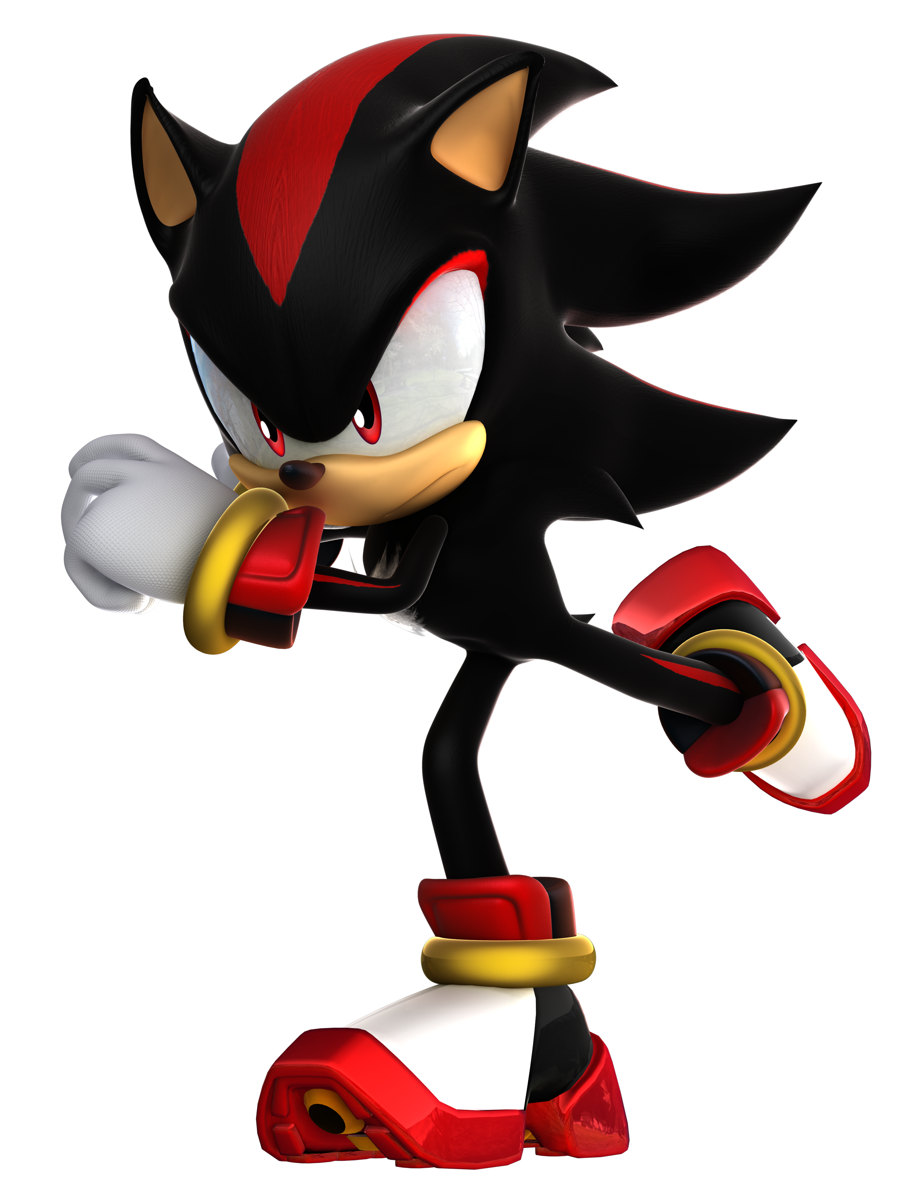 Sonic Forces - Shadow Running Render