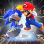 Mario VS Sonic! Console Wars!