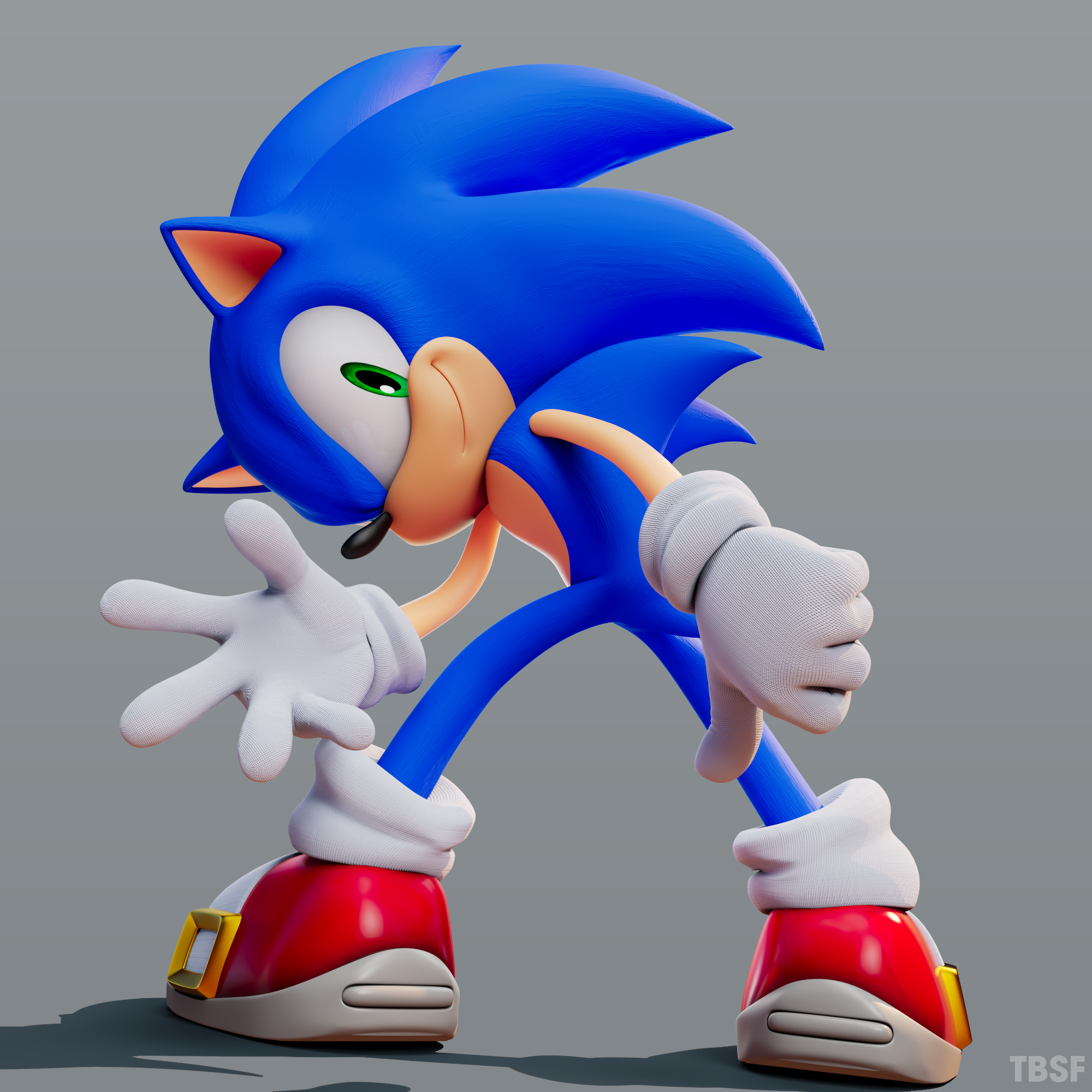 Another Classic Sonic Render 1.1 by TBSF-YT on DeviantArt