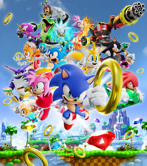 Sonic 29th Anniversary Collab Poster