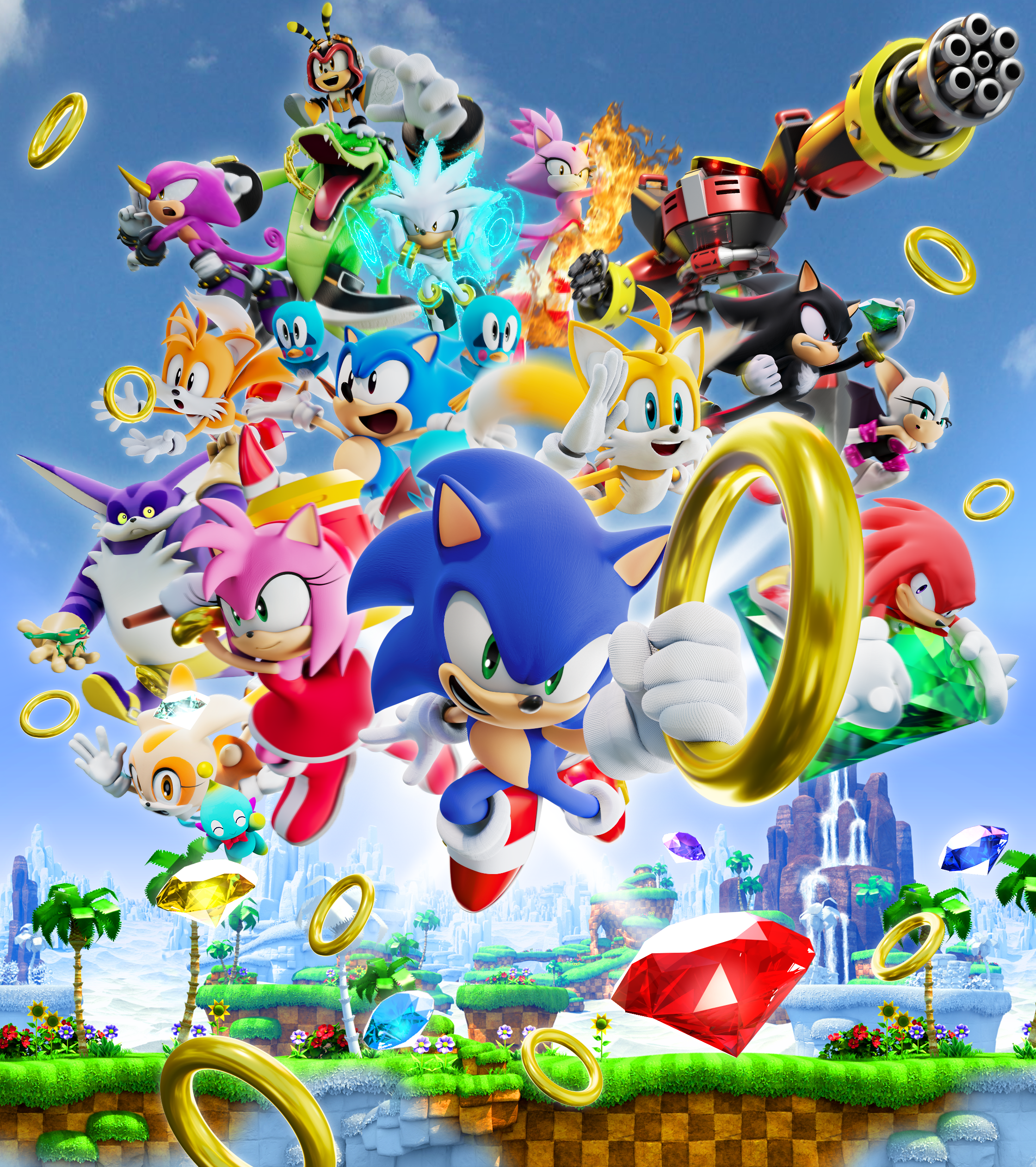 Sonic 2 Poster (Classic Style) by SonicShuffl on DeviantArt