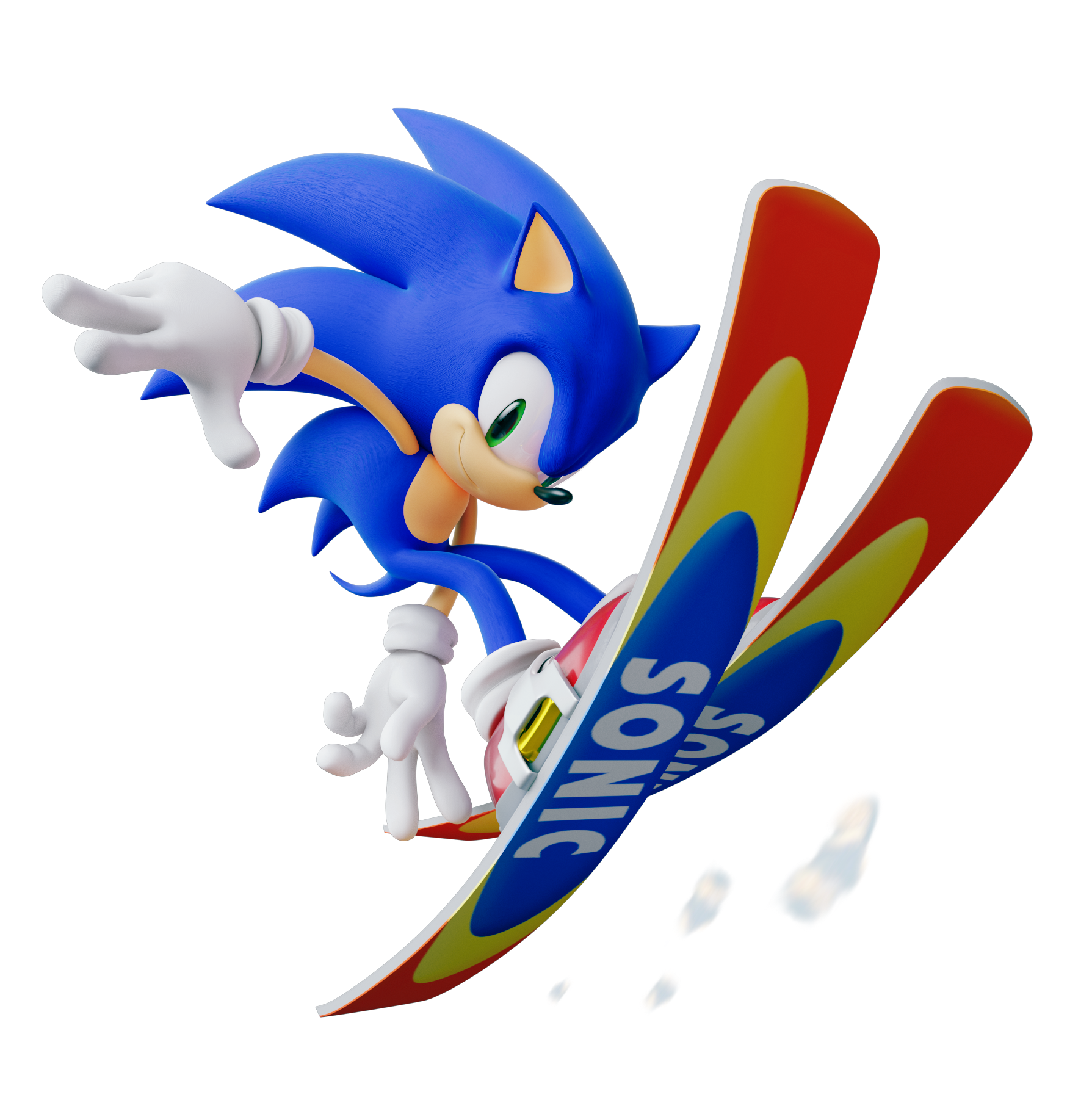 TBSF on X: Hey I made a render of that one Sonic Channel art with