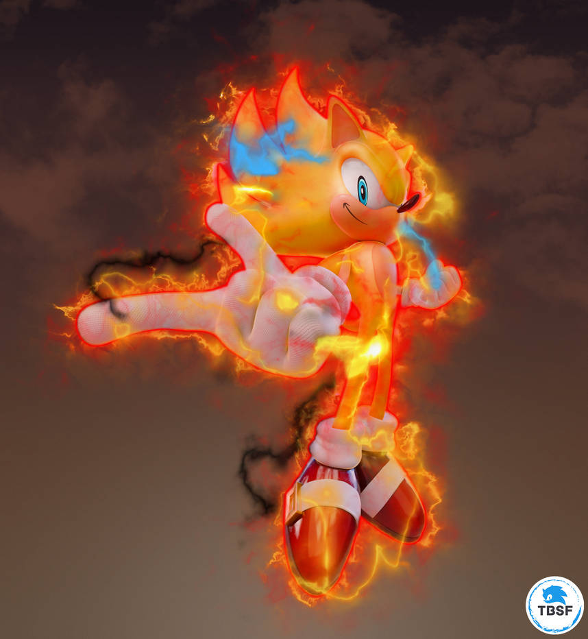 Super Sonic 2 Render by TBSF-YT on DeviantArt