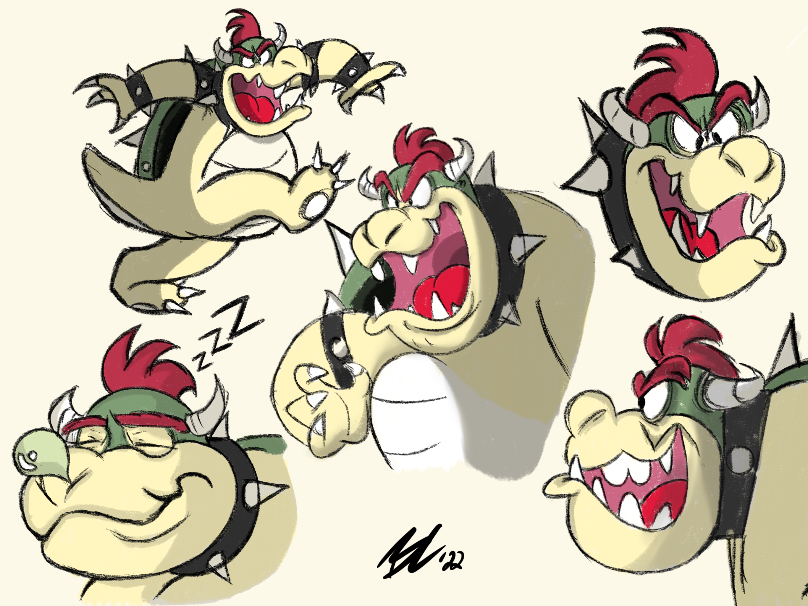 Super Mario Bros. - Bowser LC by LiamCampbell on DeviantArt