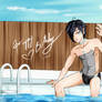 Gift: Poolside Atsushi