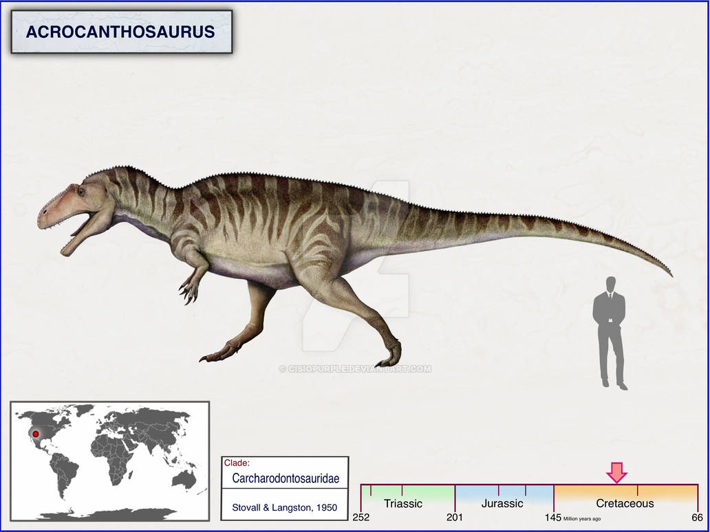 Acrocanthosaurus by cisiopurple on DeviantArt