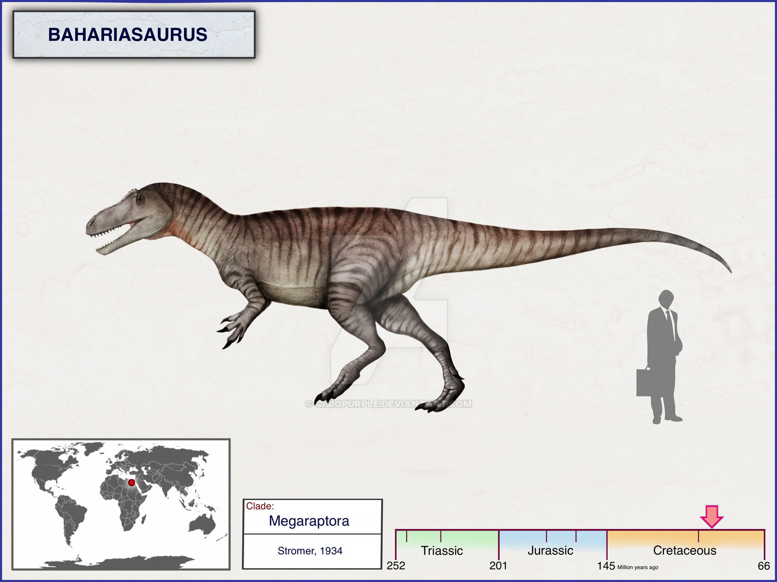 Bahariasaurus By Cisiopurple On DeviantArt bahariasaurus-by-cisiopurple-on-deviantart