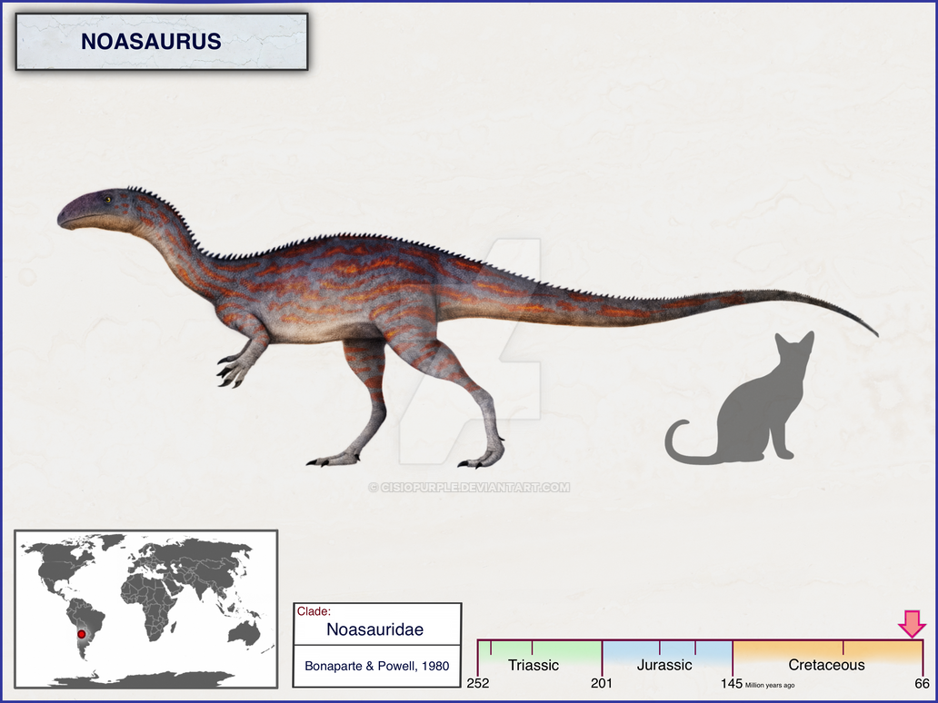 Neo Saurus Noasaurus by cisiopurple on DeviantArt