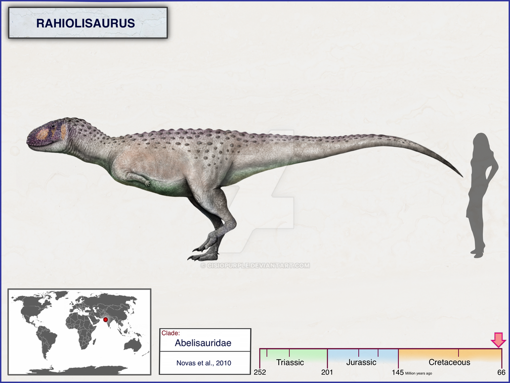 Rahiolisaurus by cisiopurple on DeviantArt