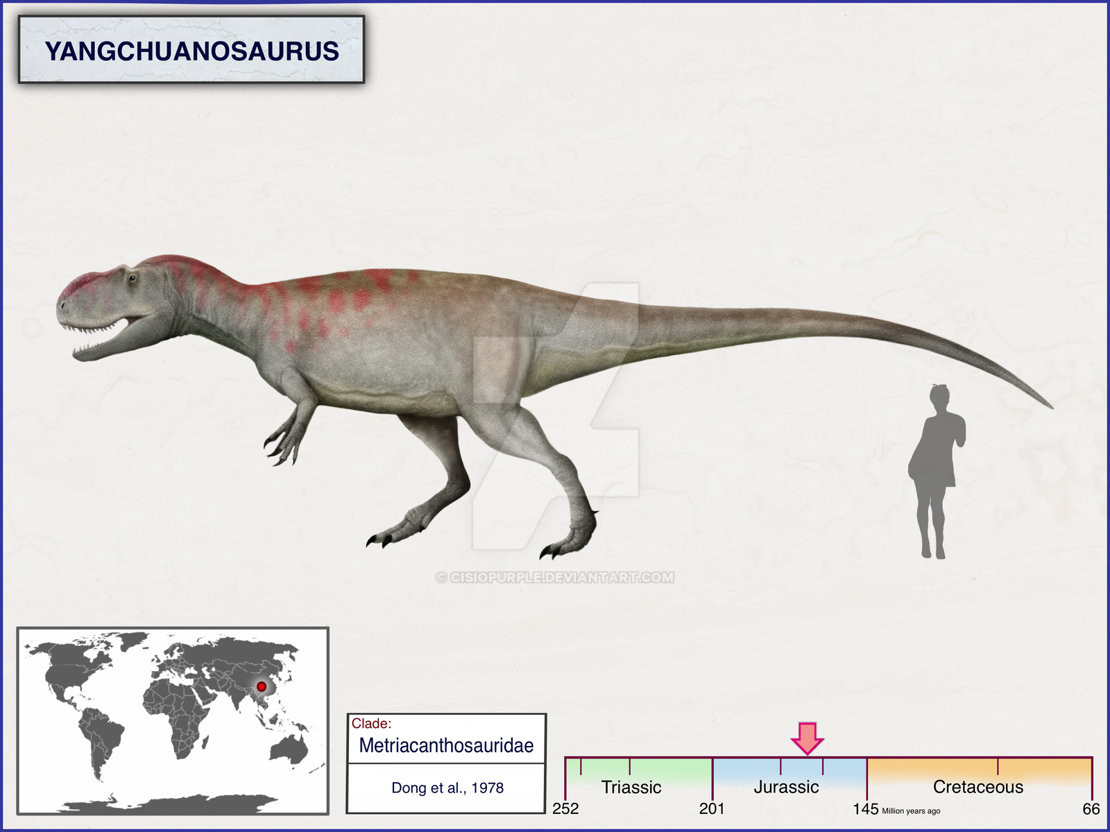Yangchuanosaurus By Cisiopurple On DeviantArt yangchuanosaurus-by-cisiopurple-on-deviantart