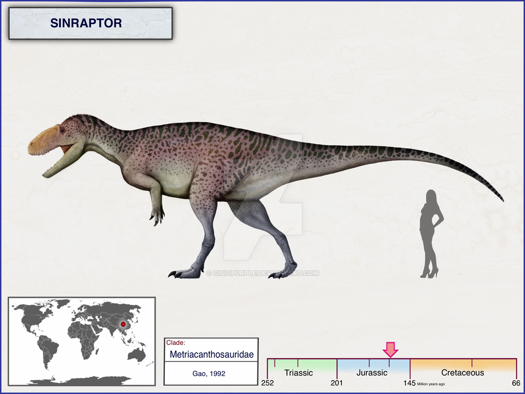 Sinic Raptor Sinraptor by cisiopurple on DeviantArt