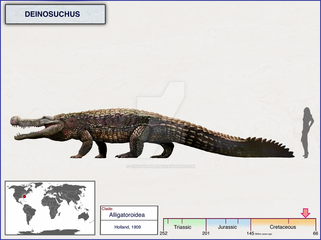 Deinosuchus by cisiopurple on DeviantArt