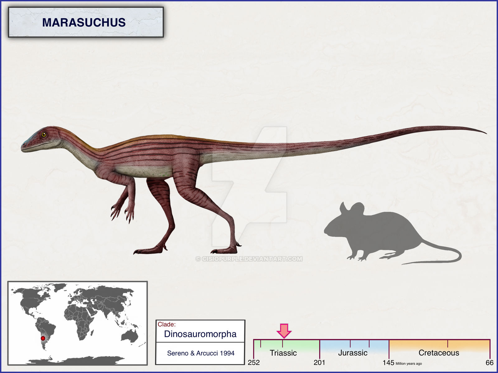 Marasuchus by cisiopurple on DeviantArt