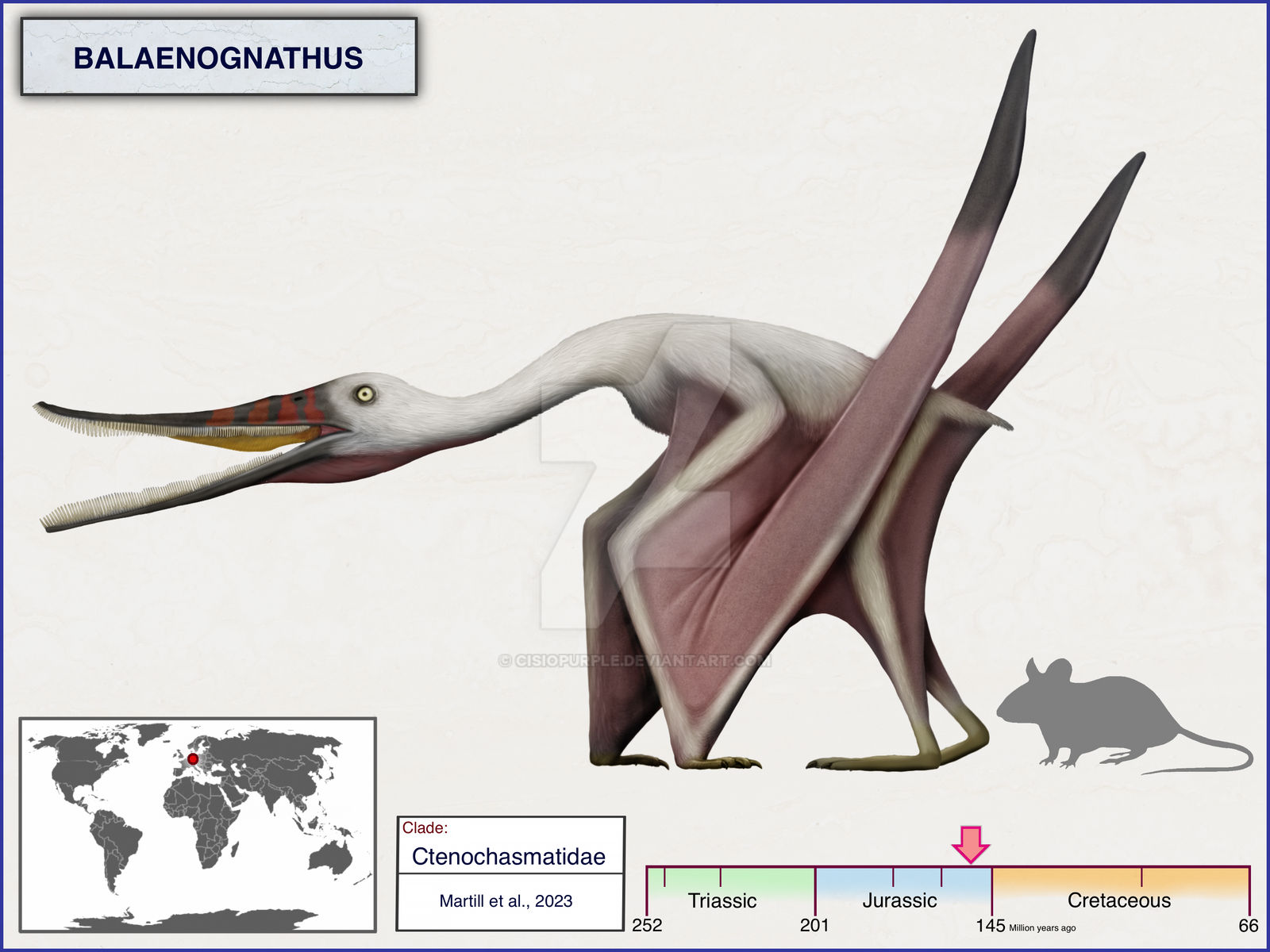 Moganopterus Balaenognathus by cisiopurple on DeviantArt