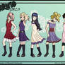 Naruto girls Spring Wallapaper