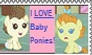 Stamps: I LOVE Baby Ponies