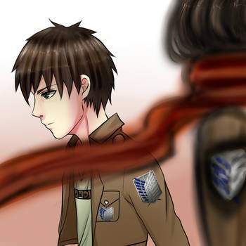 Eren and Mikasa- fight for freedom