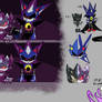 Mephiles and Neo doodles