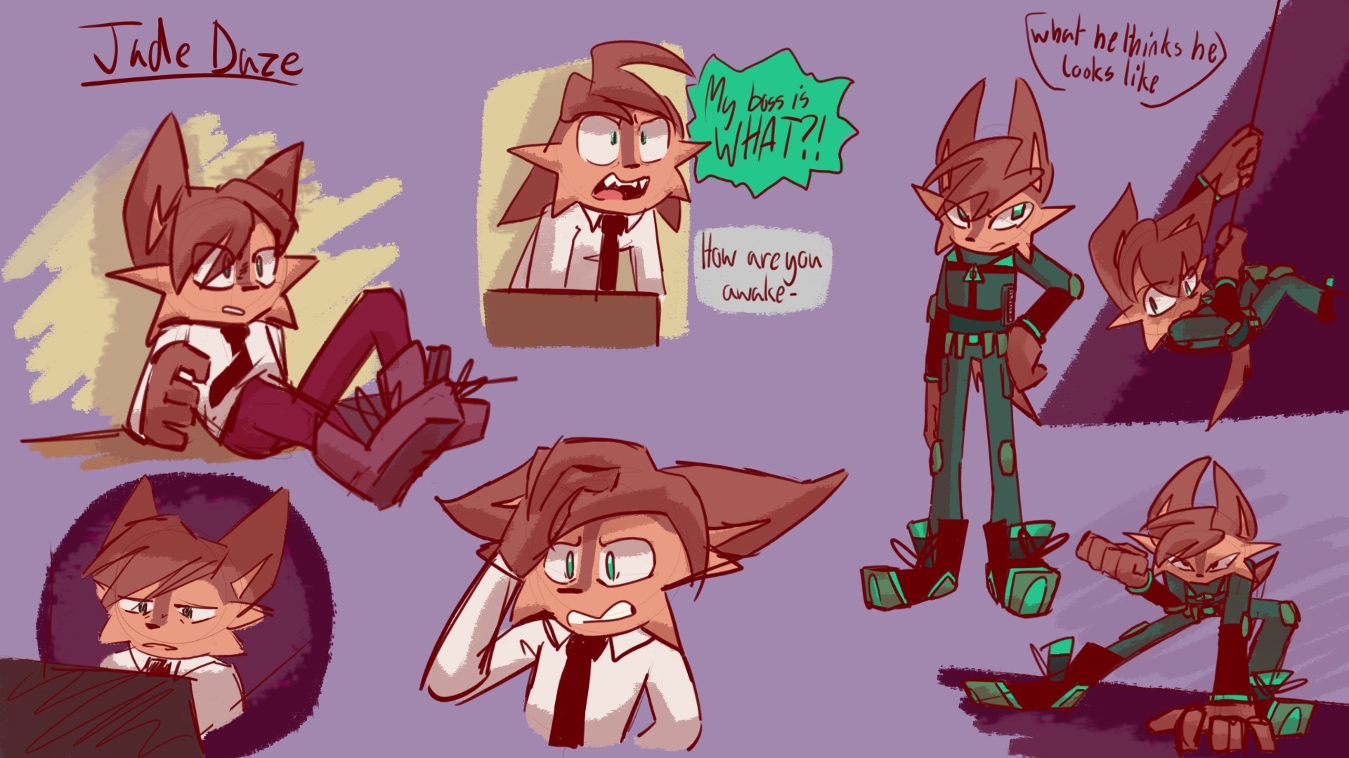 Oc stuff - ft Jade Daze