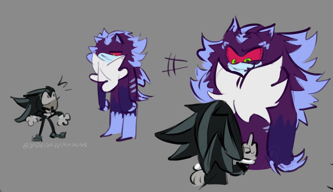 Mephiles is a shortass