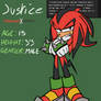 Justice the Echidhog