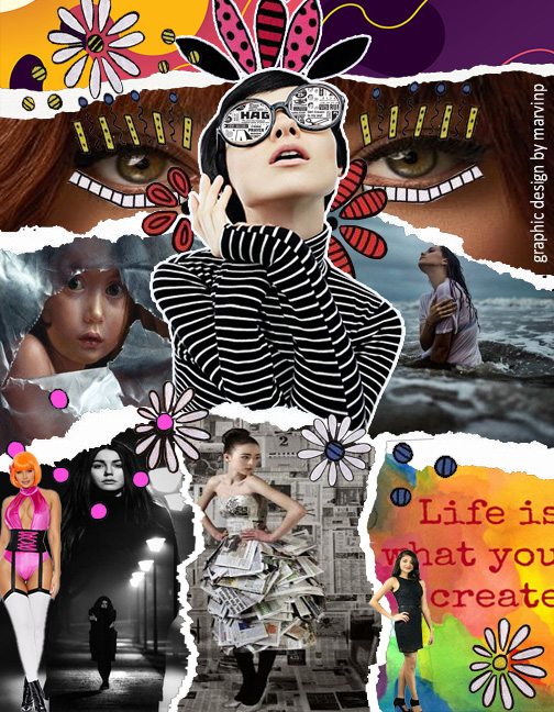 Ripped Paper Collage 68 by mpowers55 on DeviantArt