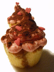 My Valentine Tiramisu Cupcakes