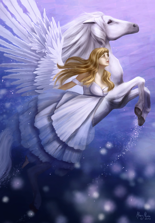 Animagus: Abraxan by MonicaMarinho