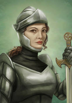 Francophone Women Portraits: Jeanne d'Arc