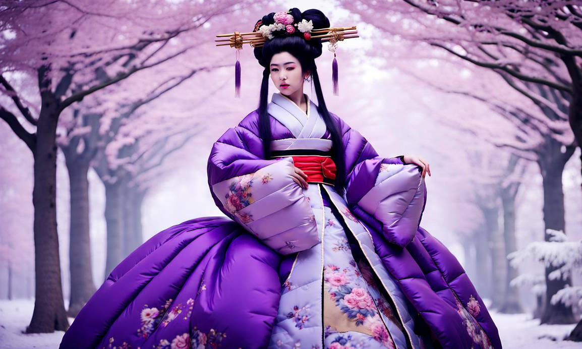 Genshin,raiden shogun,deep purple hair,White face by yccjimmy on DeviantArt