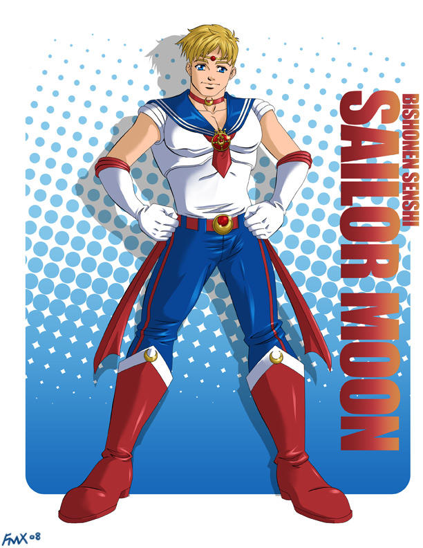 Male Sailor Moon by FallenMessiahX on DeviantArt